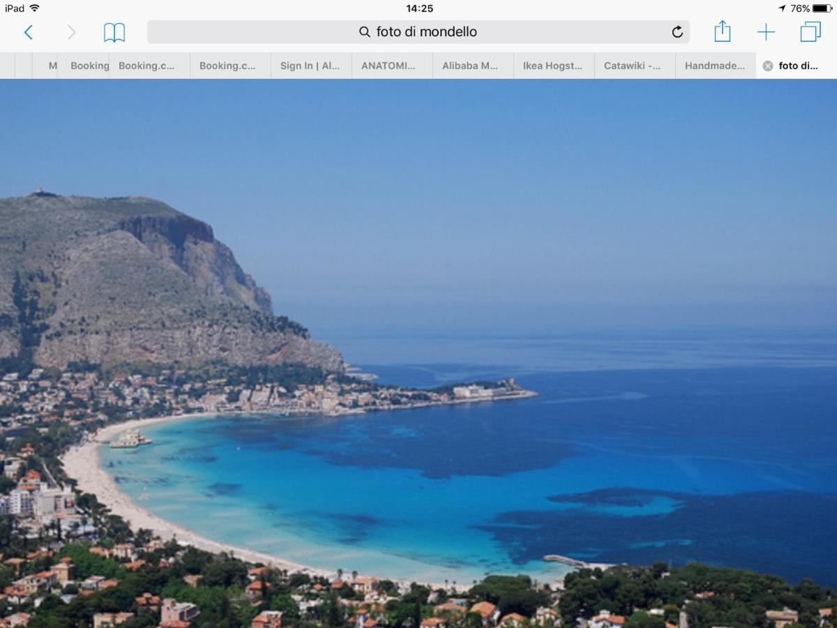 La Casetta Di Lucia Mondello Eksteriør billede