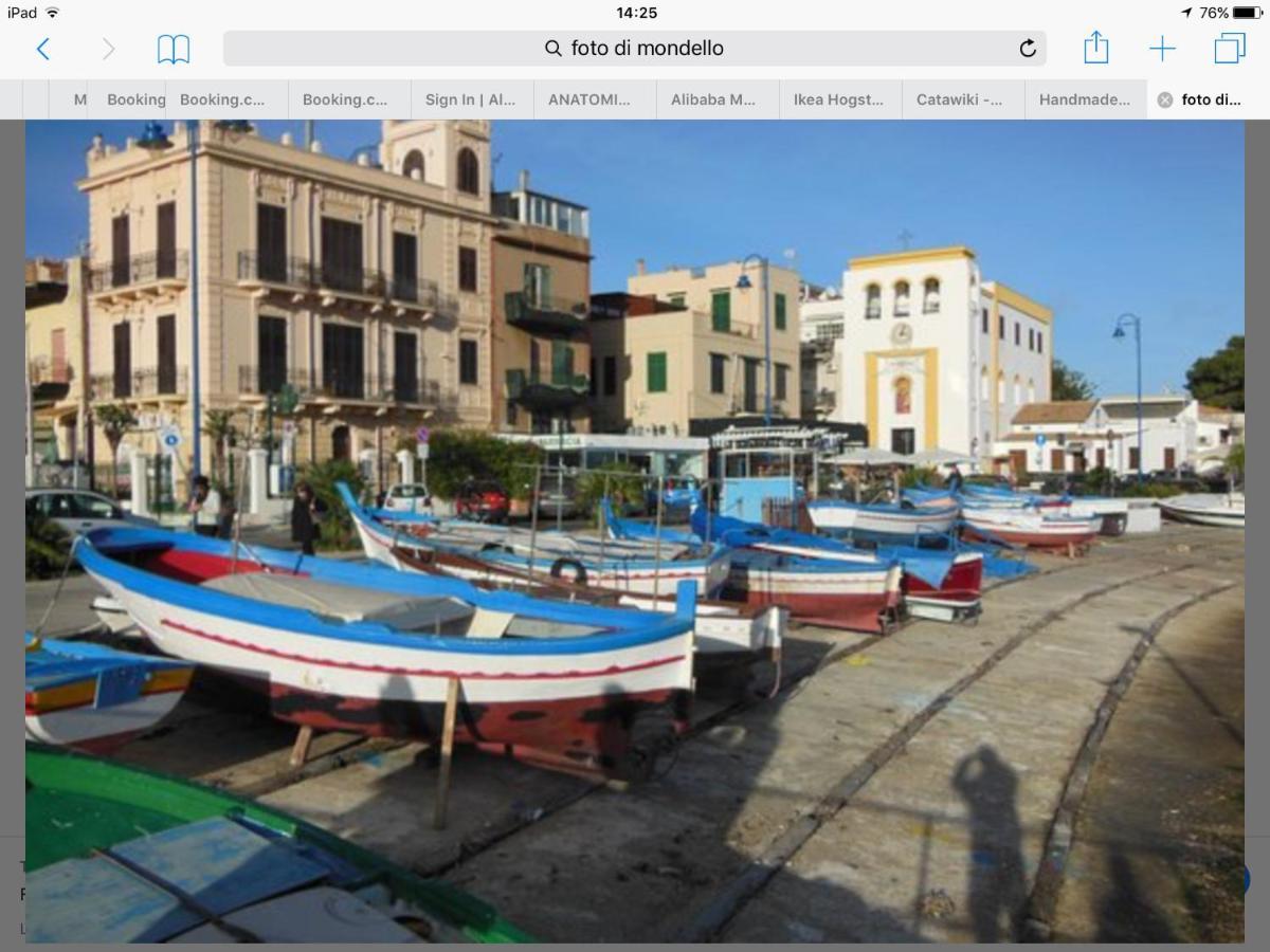 La Casetta Di Lucia Mondello Eksteriør billede